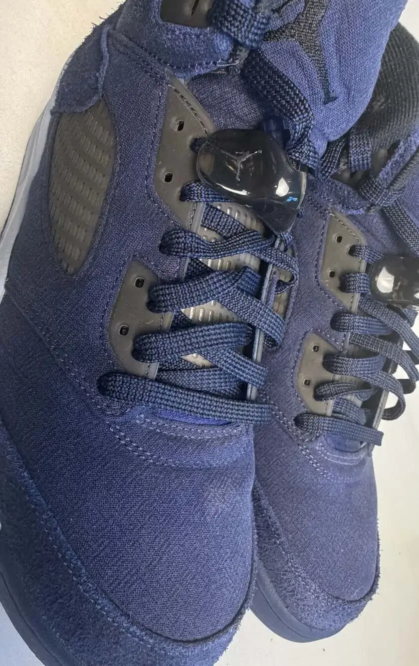 Air Jordan 5 Retro SE Midnight Navy/Black-Football Grey